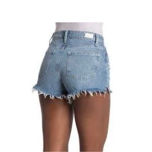 Paige Margot Denim Shorts - size 24